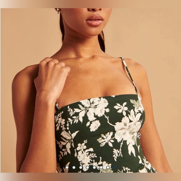 Abercrombie & fitch flower print women’s Strapless Mini Dress size small - Picture 5 of 16